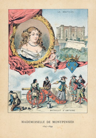 Mademoiselle de Montpensier by French School